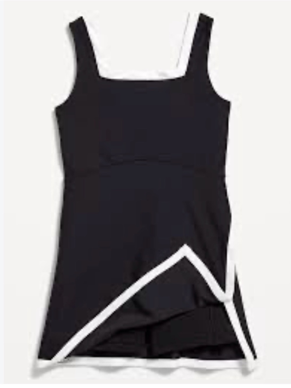 Old Navy Black PowerSoft Sleeveless Athletic Dress for Girls size 8